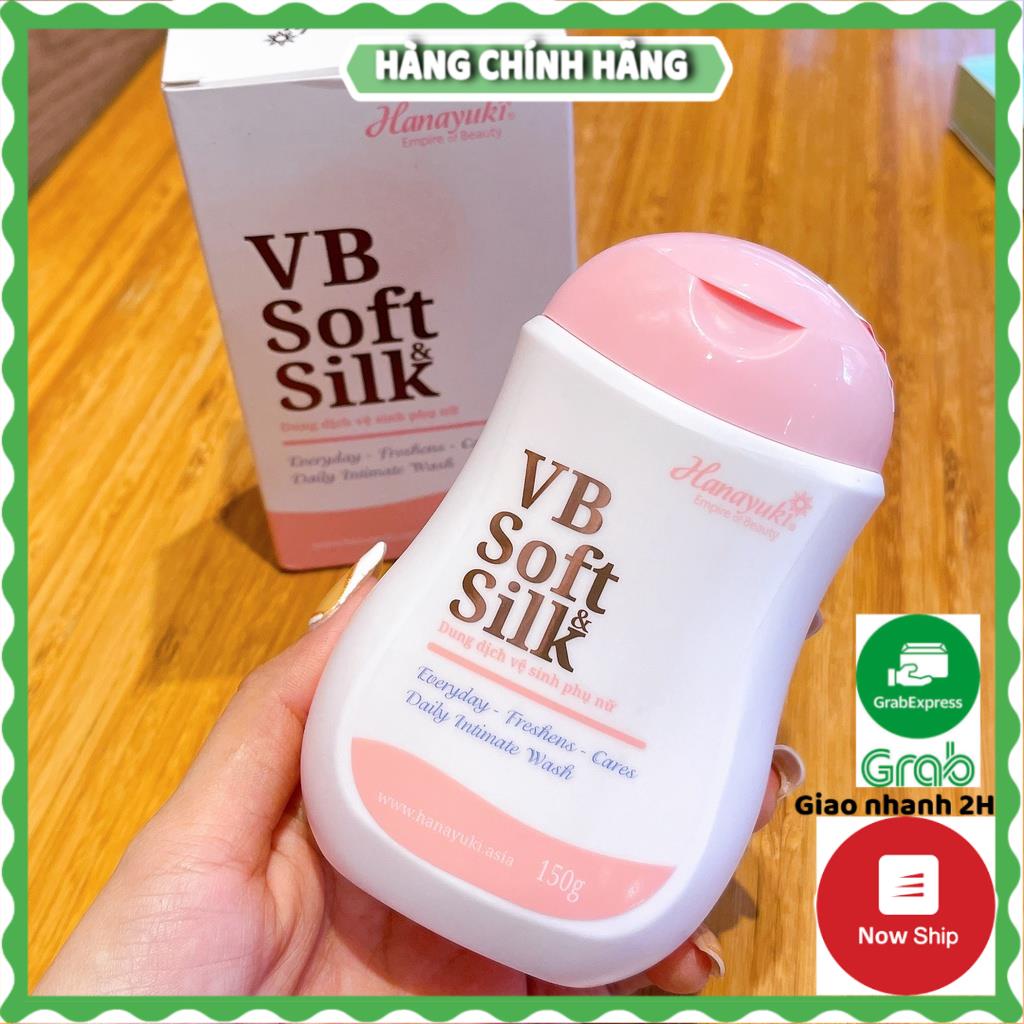 [Mẫu mới- Auth 100%] DUNG DỊCH VỆ SINH HANA VB SOFT SILK CHÍNH HÃNG, DUNG DỊCH VỆ SINH HANAYUKI