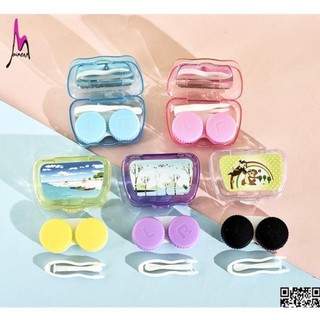 Khay gương mini có dụng cụ đeo