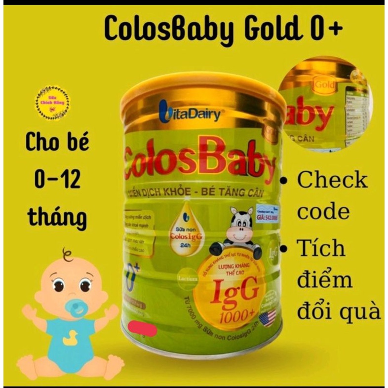 Sữa bột colosbaby 400g