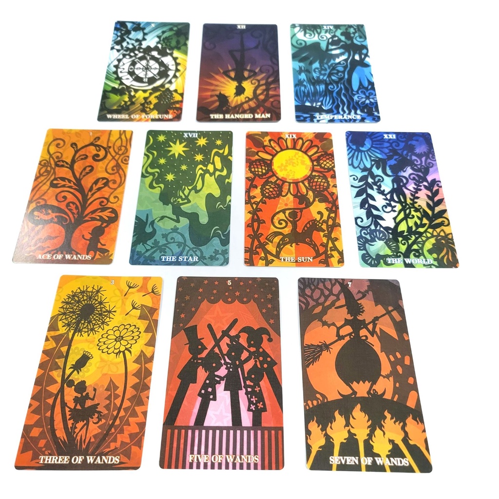 [Size Gốc] Bộ Bài Silhouettes Tarot G4