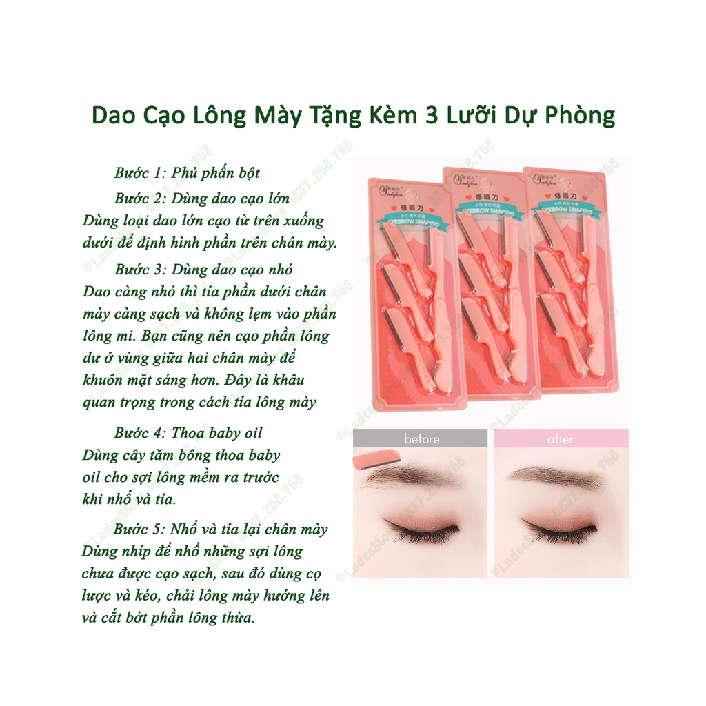 Tỉa Lông Mày Hàng Chất Lượng 1 Đổi 1