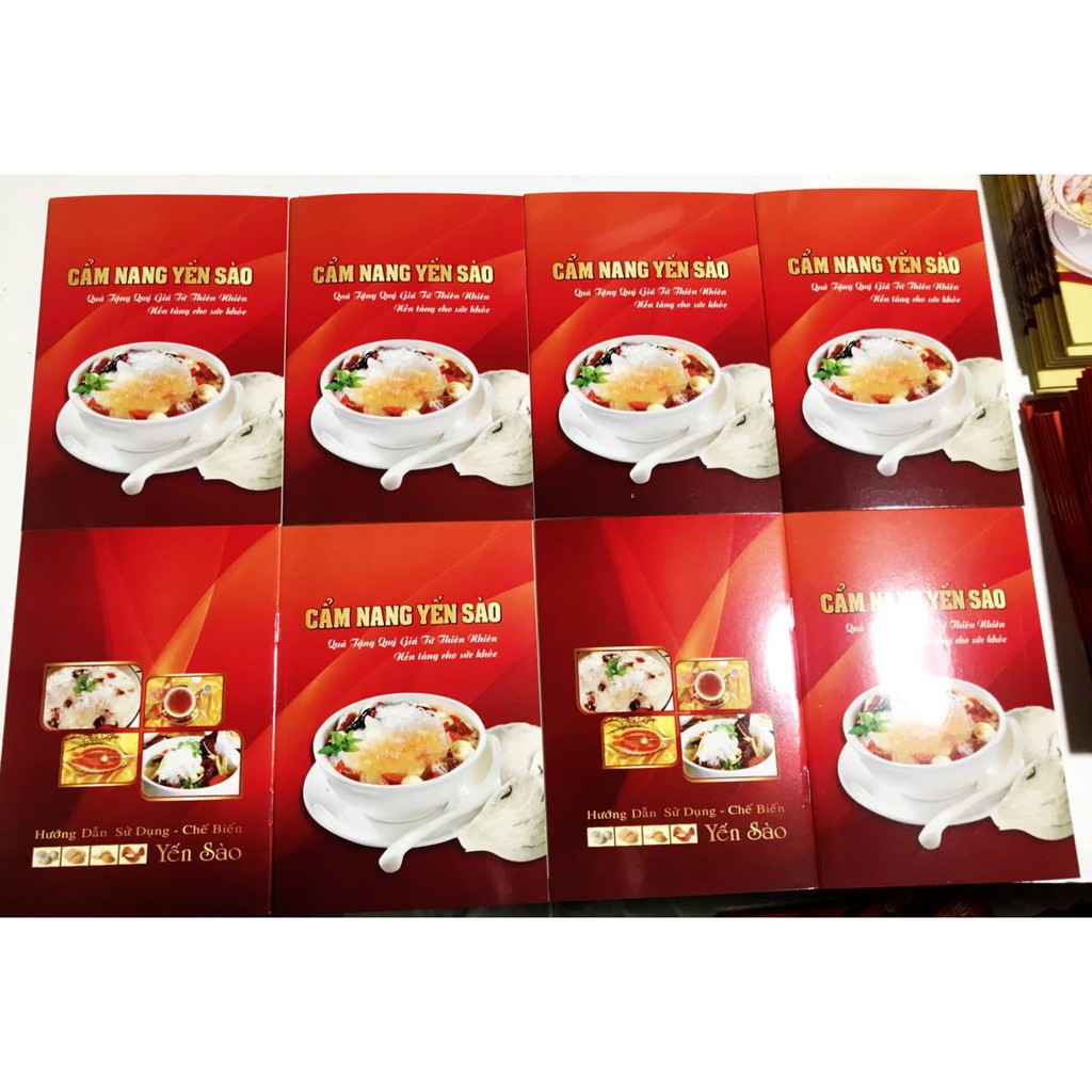 10 CUỐN CẨM NANG YẾN SÀO 16 TRANG LUÔN BÌA