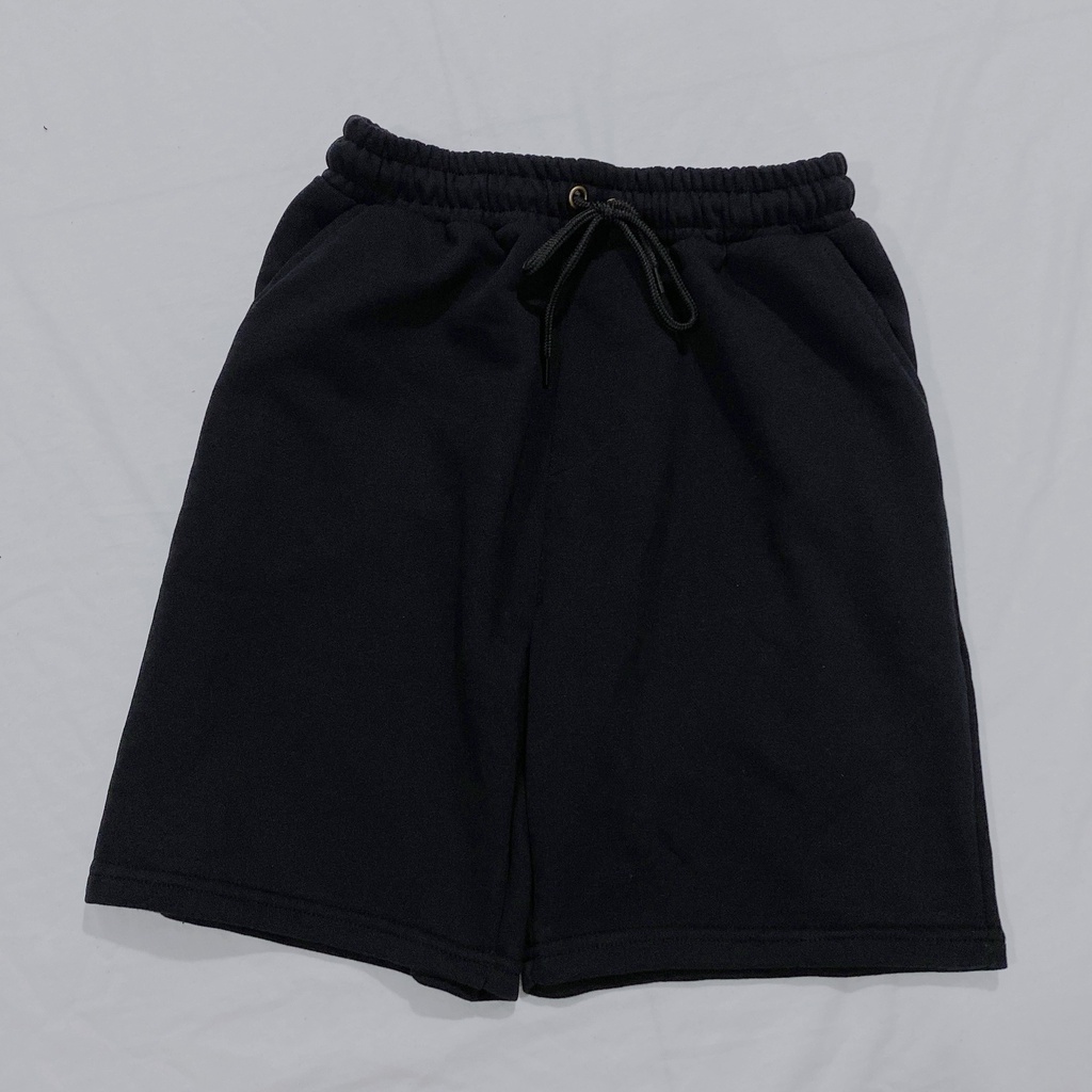 Quần Short nỉ YAYSHOP phông unisex nam nữ chất thun mềm mát dày dặn cực hot