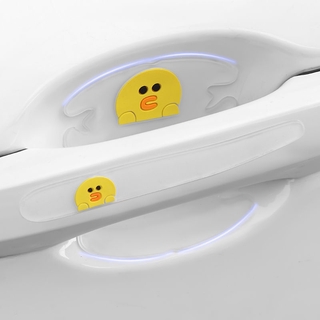 Miếng dán tay nắm cửa ô tô Phim bảo vệ tay nắm cửa ô tô Miếng dán bảo vệ cửa silicone Ô tô Tay nắm đa năng Bảo vệ vô hình Dán phim hoạt hình tay nắm cửa ô tô Sơn chống xước