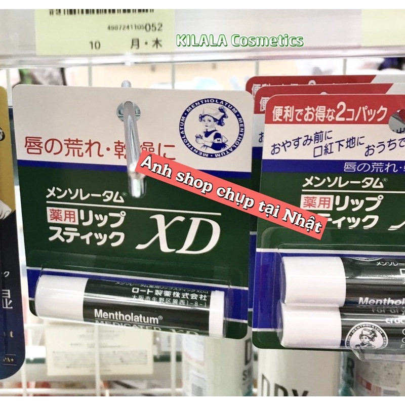 Son Dưỡng Môi XD Bạc Hà Nhật Bản 5g