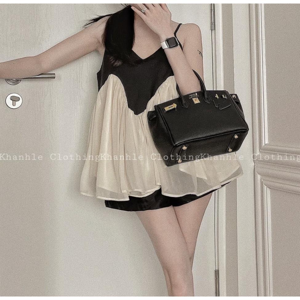 [ 𝐅𝐑𝐄𝐄 𝐒𝐇𝐈𝐏 ] SÉT BABYDOLL PHÓI MÀU MIX QUẦN ĐÙI TACTA