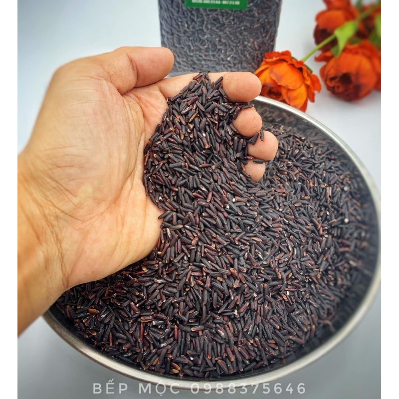 Gạo lứt đen ( giảm cân ) tốt cho người giảm béo, tiểu đường túi chân không 1kg | BigBuy360 - bigbuy360.vn