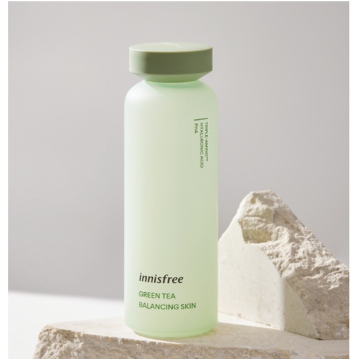 NEW 2022 Nước hoa hồng chiết xuất trà xanh Innisfree Green Tea Balancing Skin 200ml