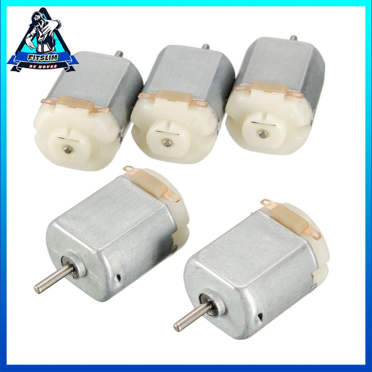 Set 5 động cơ motor Dc 3v nhỏ cho Arduino xe thông minh