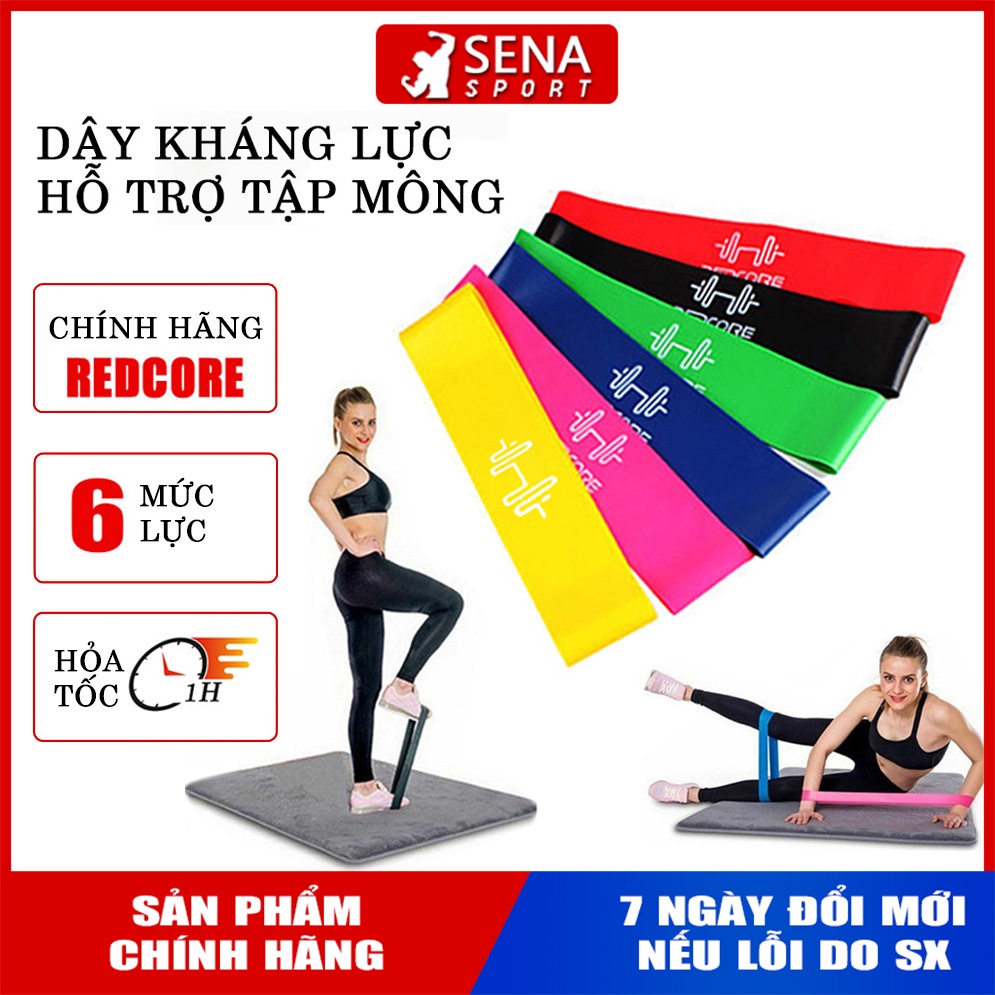 Dây đàn hồi kháng lực ⭐️FREE SHIP⭐️ Dây kháng lực miniband chuyên tập mông (Combo)