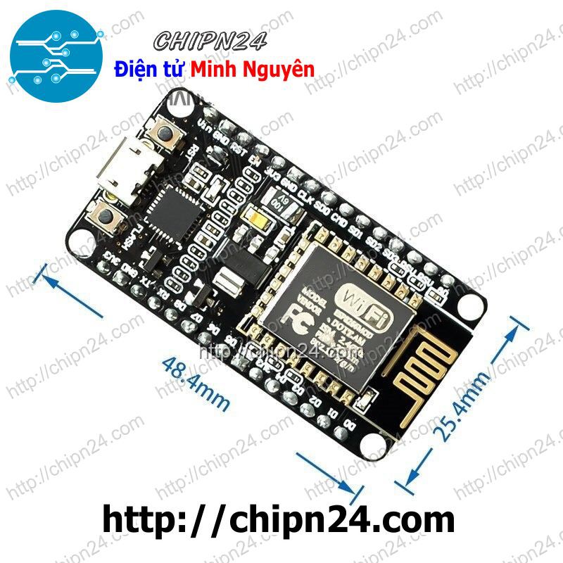 [1 CÁI] Module WIFI ESP8266 NodeMcu Lua CP2102