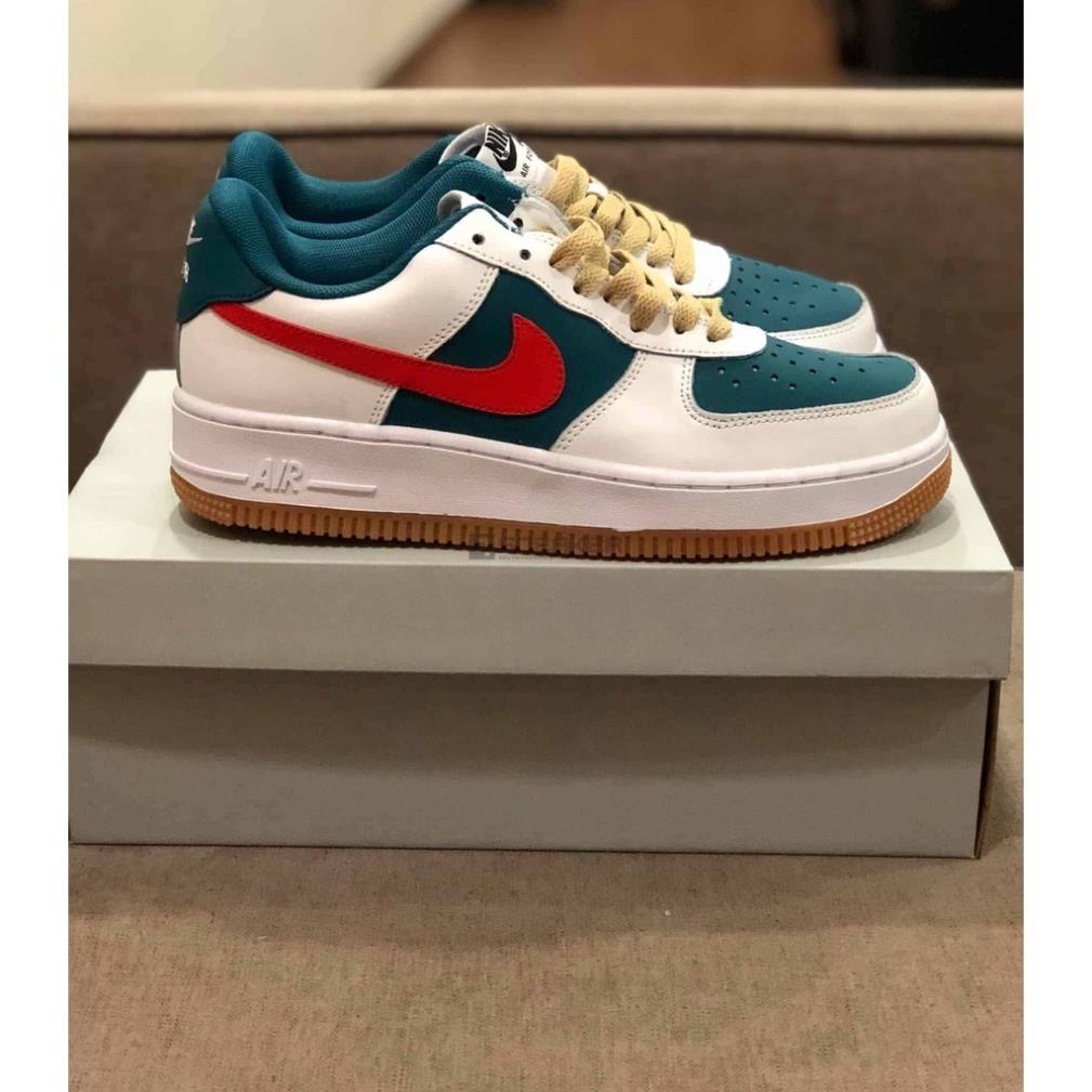 Full bill box 🎁 Giày A F1_Nike id gucci xanh đỏ nam nữ