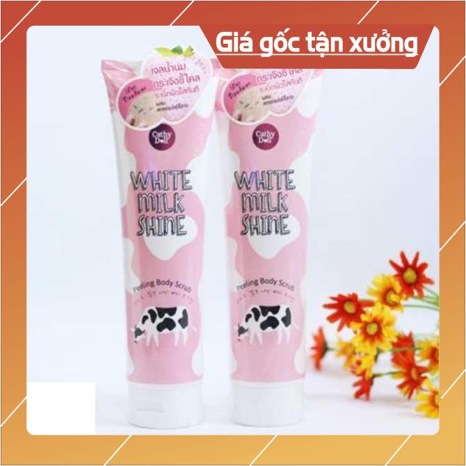 Hàng Đẹp Kem tẩy da chết sữa bò Cathy 320ml THÁI LAN [CHUẨN AUTH]