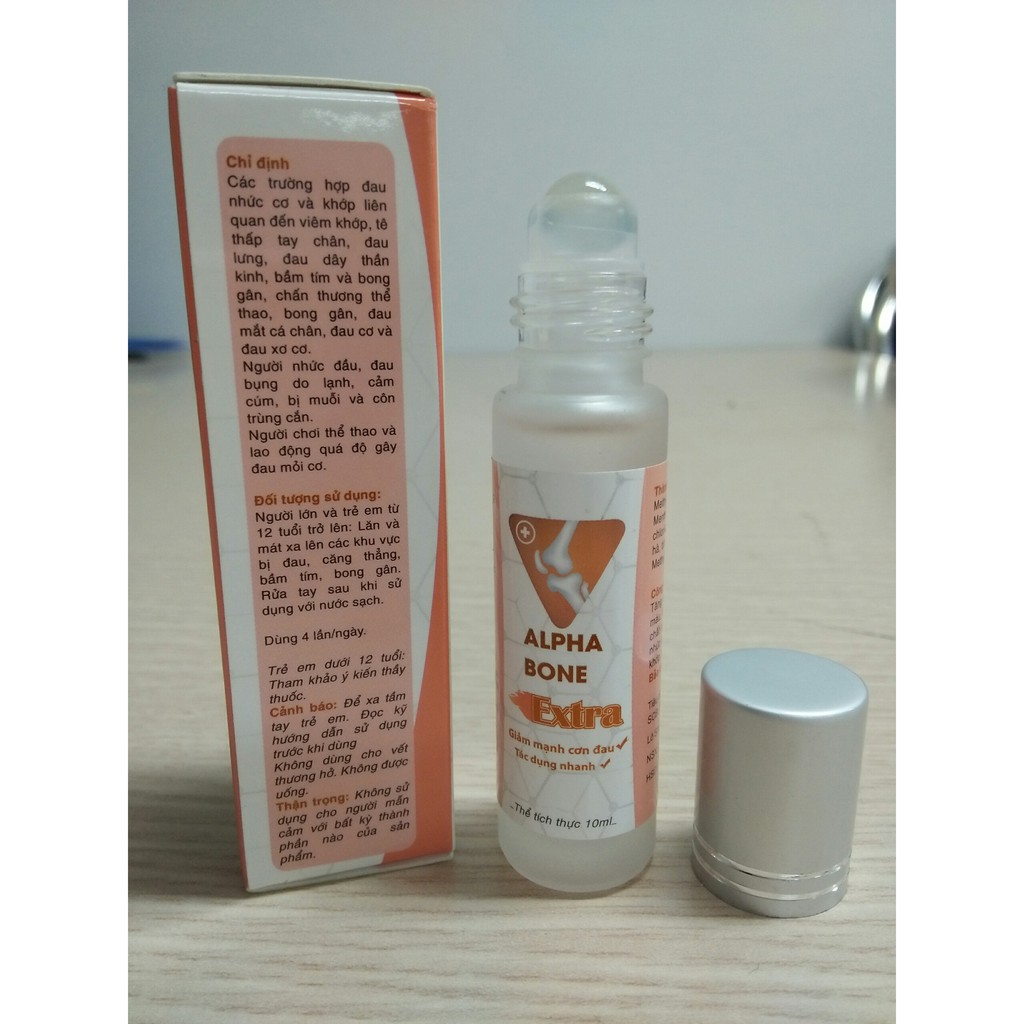 DẦU NÓNG XOA BÓP ALPHABONE EXTRA - HỖ TRỢ CHỮA ĐAU NHỨC XƯƠNG KHỚP