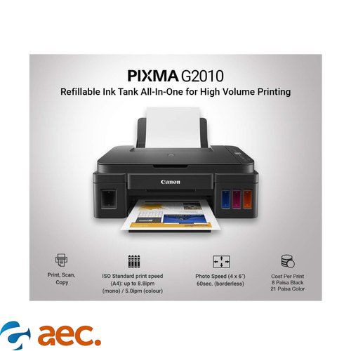 Máy in phun màu Canon G2010 sử dụng mưc Hàn Quốc  + Khuyến mại 2 tập giấy in