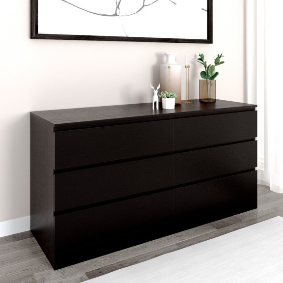 Tủ đựng đồ đa năng 3 tầng 6 ngăn kéo ĐÓNG SẴN phong cách hiện đại 160x48x78cm YAPI-107