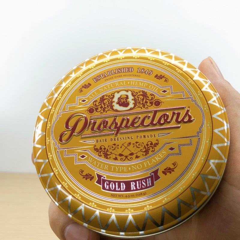 Sáp Vuốt Tóc Nam PROSPECTORS Gold Rush Pomade + Xịt Tạo Phồng AZENMAN Parana 3 In 1 - 20ml + Lược Chải Tóc Texture