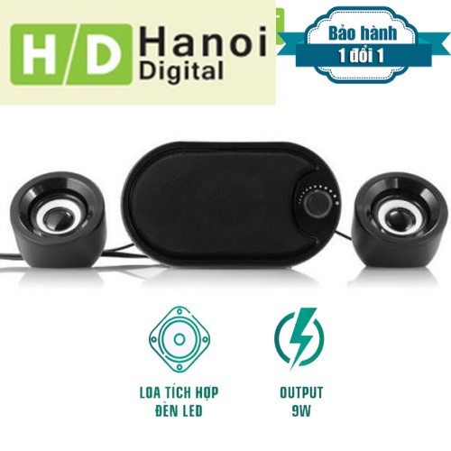 Loa máy tính laptop Robot RS170  Âm thanh trung thực sống động -Hàng chính hãng