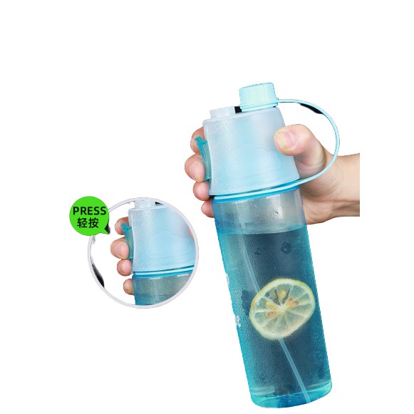 Bình nước uống phun sương thông minh đa chức năng thế hệ mới nhựa an toàn sức khỏe | BigBuy360 - bigbuy360.vn