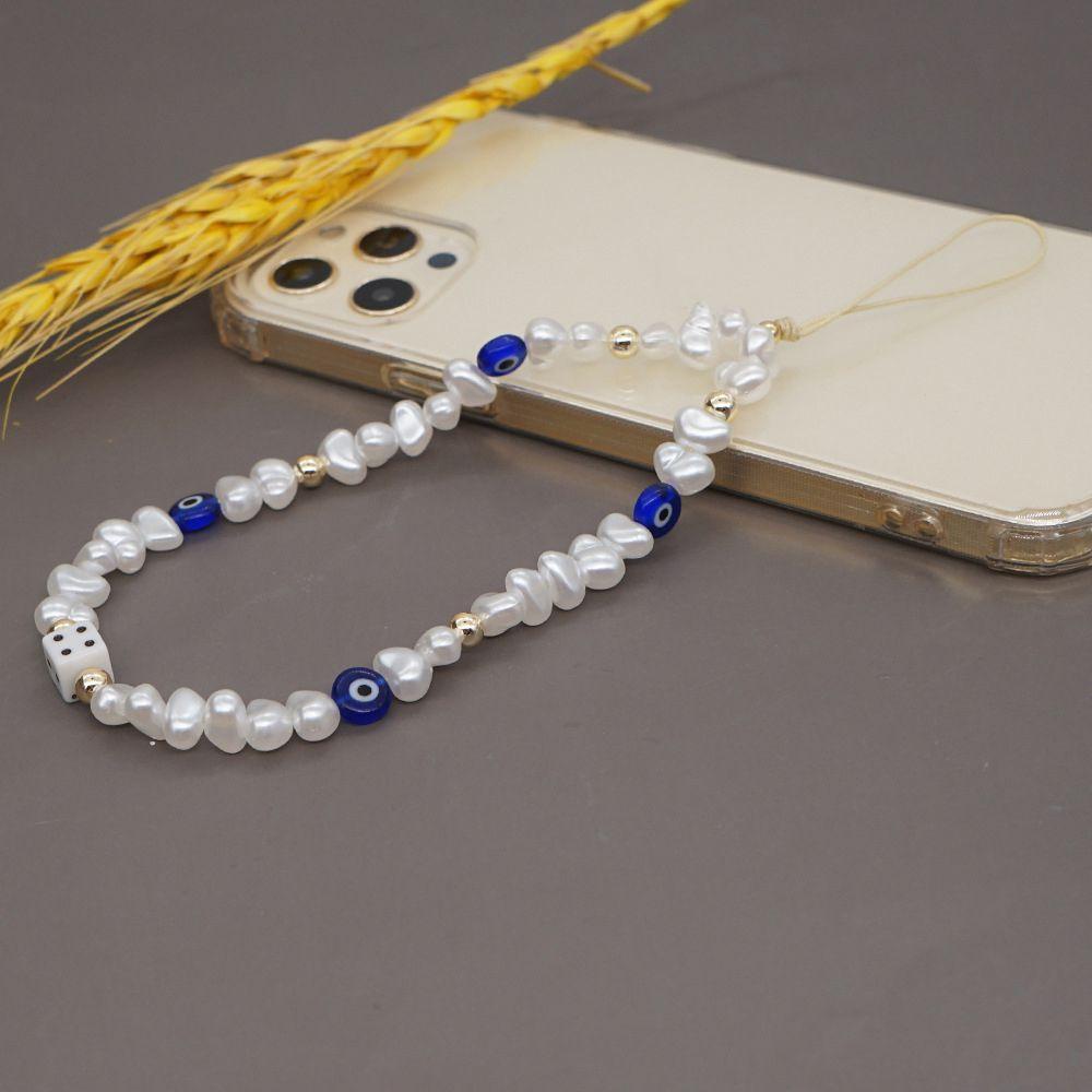 Dây Đeo Điện Thoại Xỏ Hạt Chống Thất Lạc Phong Cách Bohemian