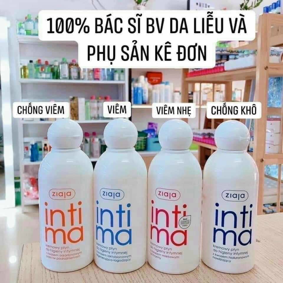 Dung Dịch Vệ Sinh Phụ Nữ Intima Ziaja - 200ml - 500ml