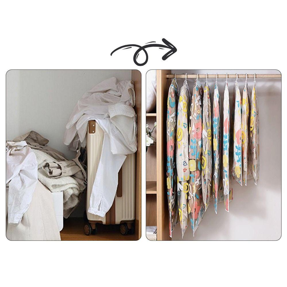 Vỏ Bọc Quần Áo Chống Bụi Chống Ẩm In Họa Tiết Xinh Xắn