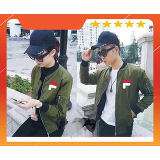 Áo khoác kaki 2 lớp cho cặp đôi cute