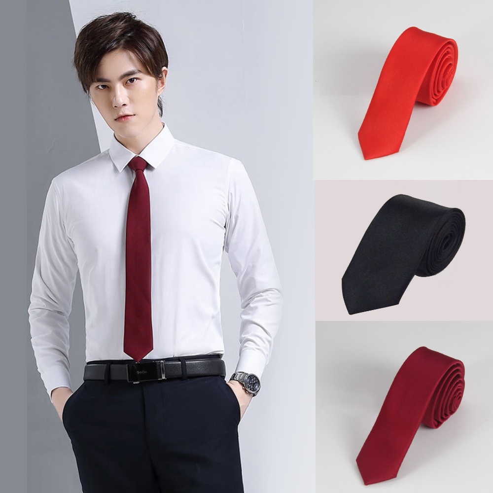 Cà Vạt Lụa Hàn Quốc Bản 5cm