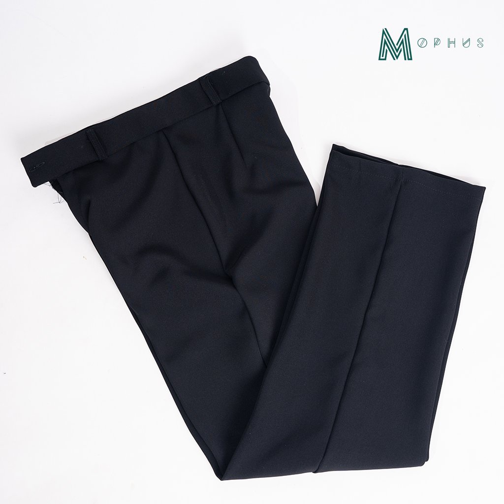 Quần ống rộng nữ quần baggy nữ vải tuyết mưa hàn quốc MQ009