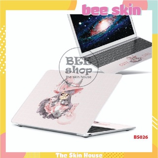 Miếng dán laptop  BEE SHOP mẫu CHIBI cho máy tính xách tay