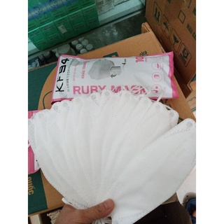 Thùng khẩu trang 300 chiếc KF94 Ruby mask