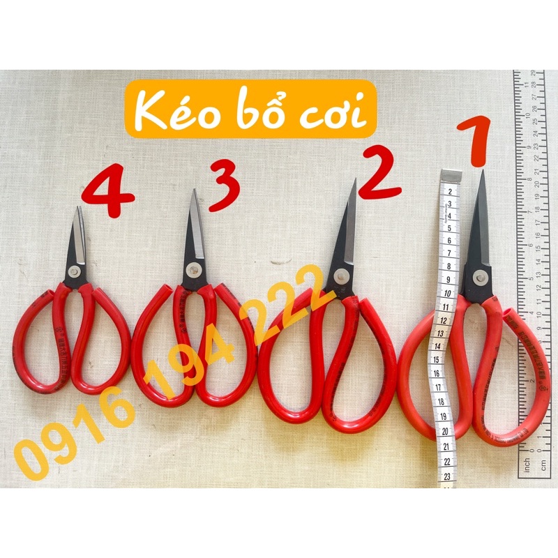 Kéo bổ cơi số 1,2,3,4