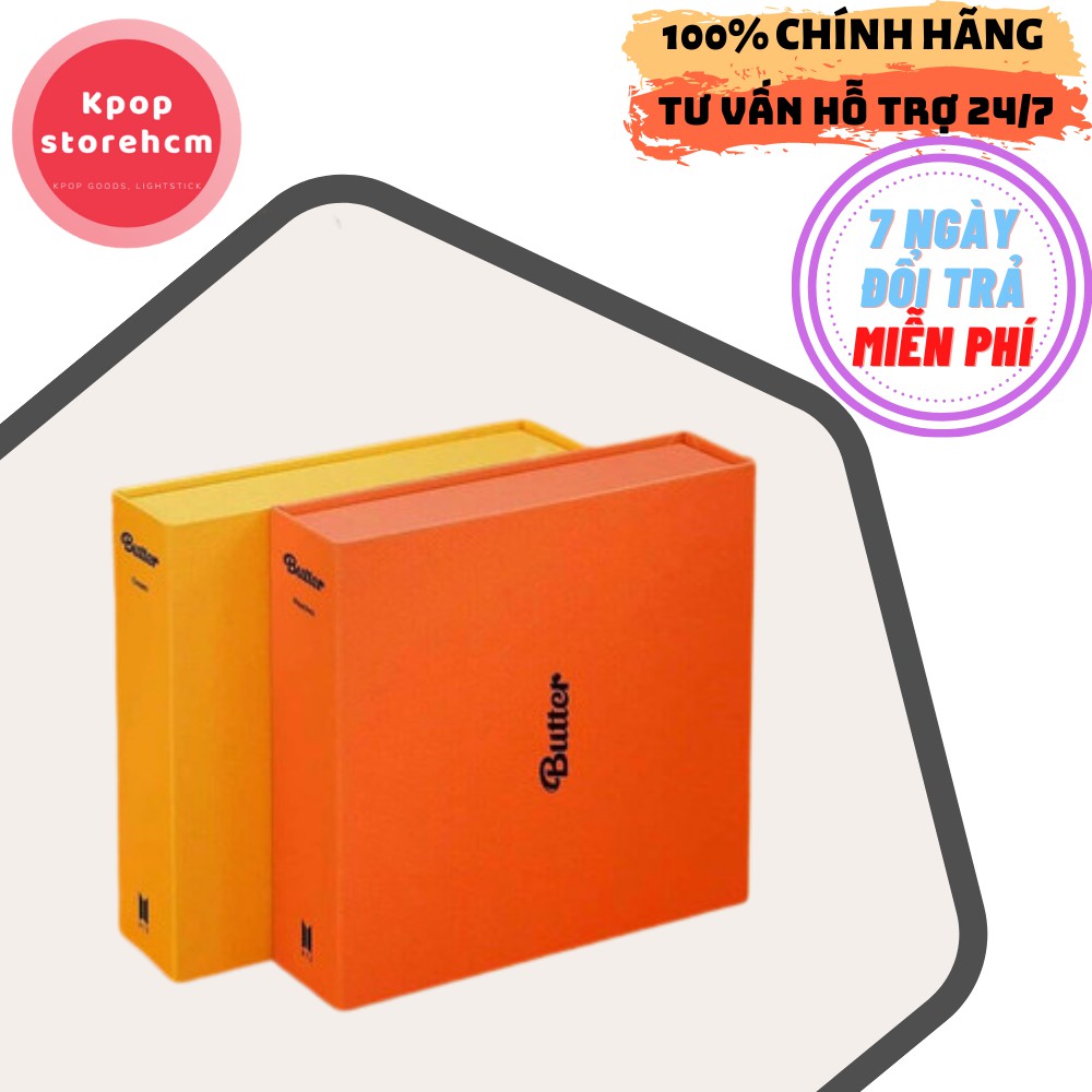 Album Butter BTS KPOPSTOREHCM chính hãng Hàn Quốc nguyên seal có sẵn