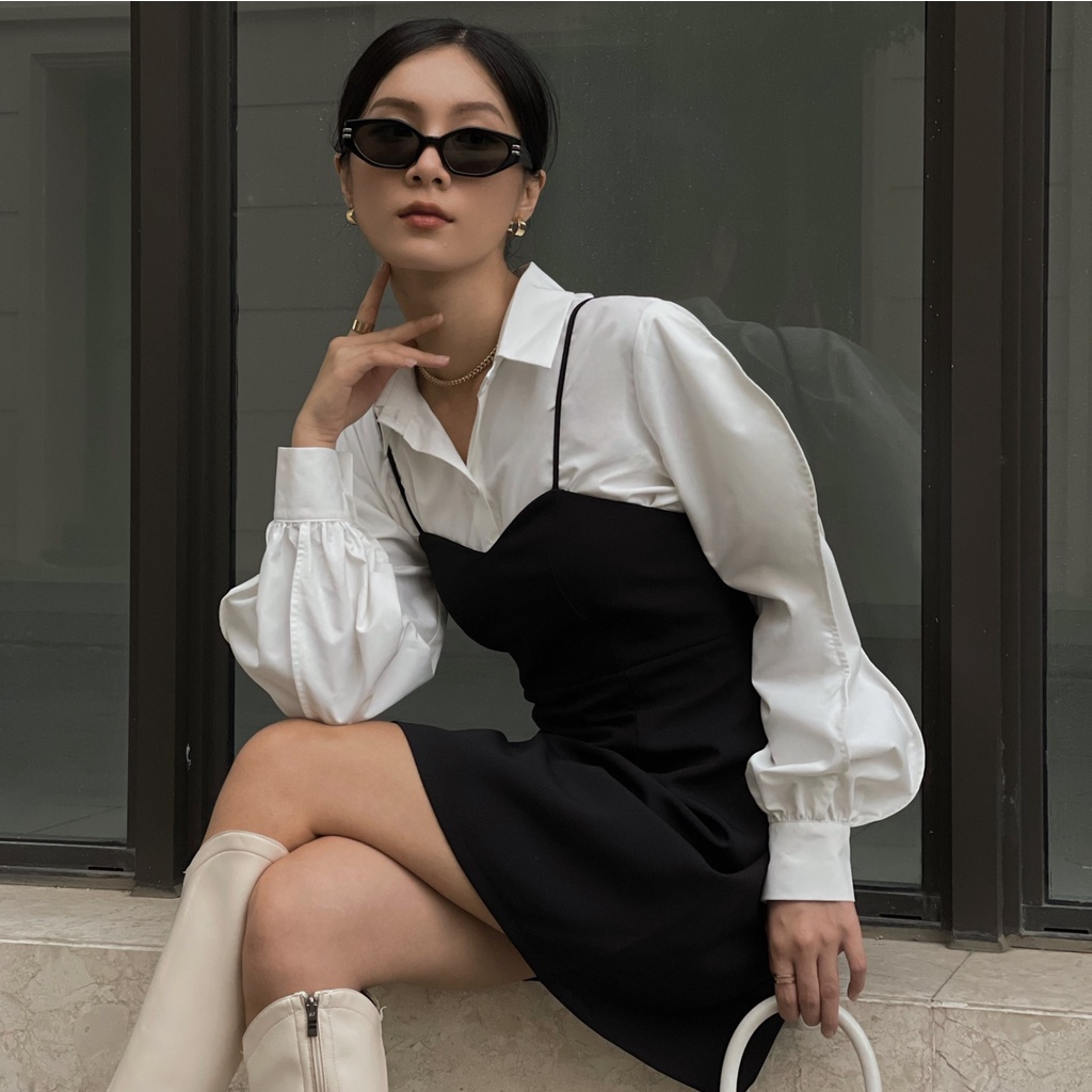 Đầm hai dây cúp ngực ngắn Jupiter Mini Dress 25 STUDIO