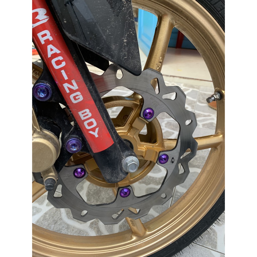 Ốc Gr5 8ly 20 Bắt đĩa xe Exciter