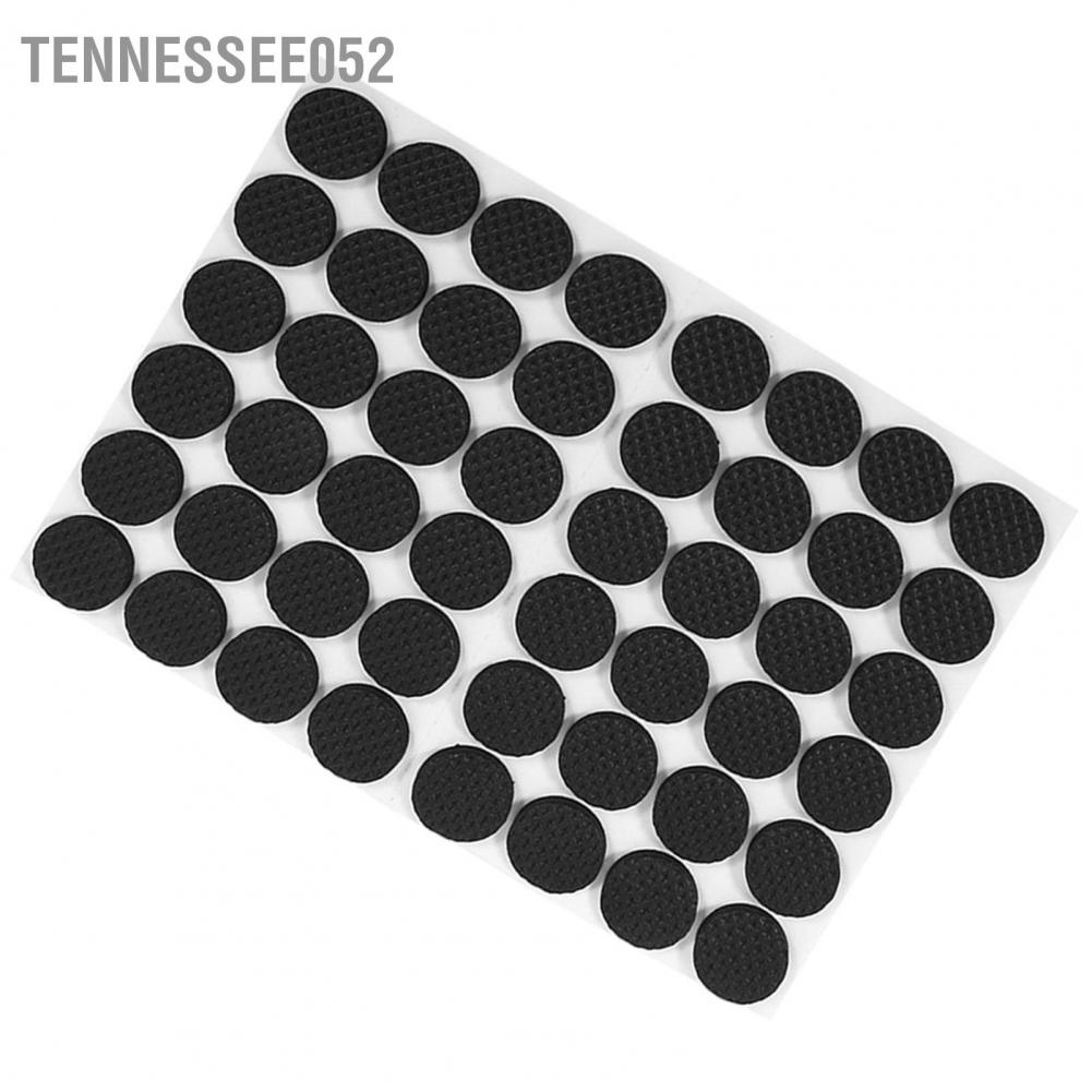 Tennessee052 48Pcs Black Non-slip Self Adhesive Floor Protectors Furniture Sofa Table Chair Rubber Feet Pads