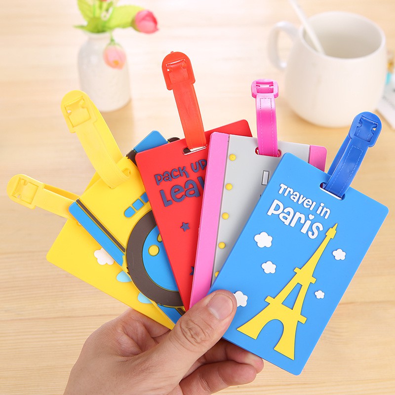 Combo 5 thẻ NAME TAG VALI - BALO DU LỊCH - THẺ TÊN TREO VALI