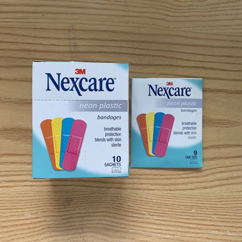 Băng keo y tế cá nhân màu Neon 3M-Nexcare