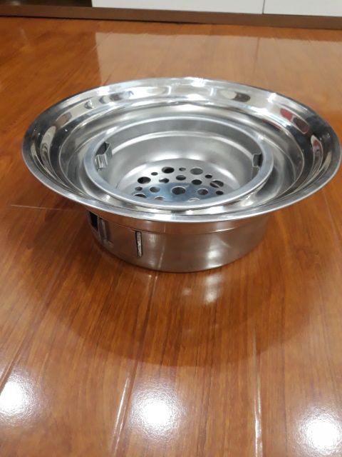 Giảm giá sốc bếp nướng than hoa inox đặt âm bàn