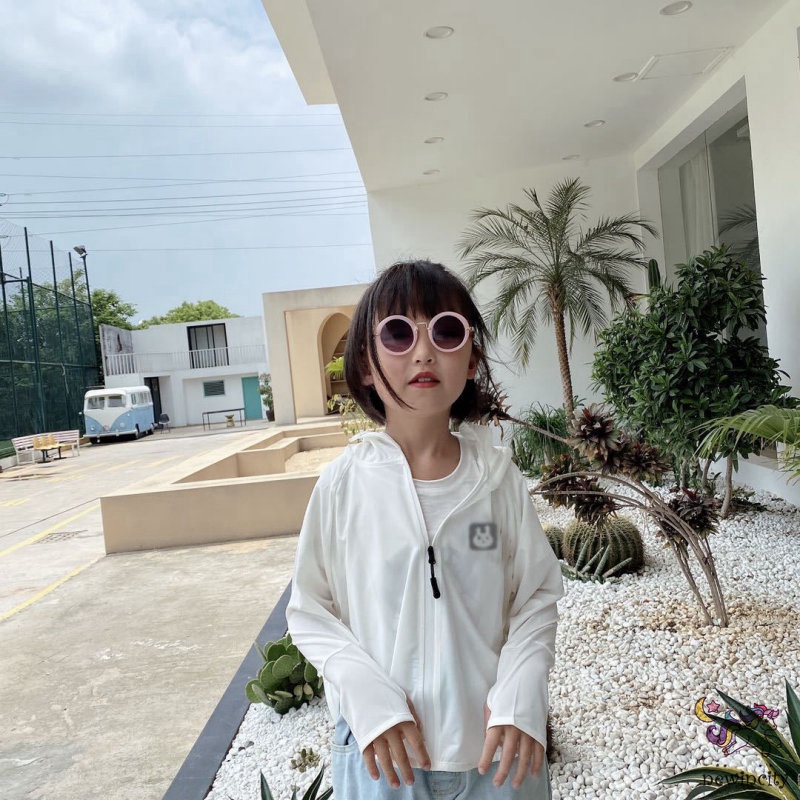 Áo Khoác Chống Nắng Siêu Mỏng Thoáng Khí Phong Cách Hàn Quốc Cho Bé