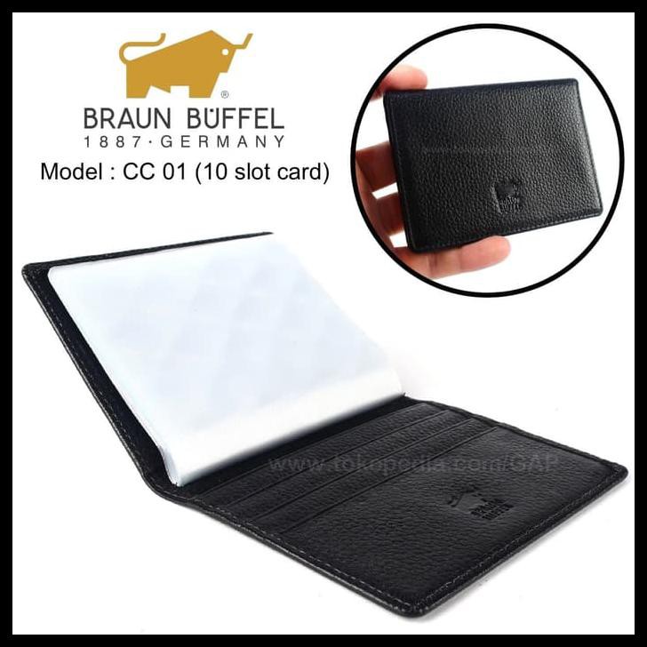 Ví Da Thật Đựng Thẻ Tiện Dụng Braun Buffel Cc01