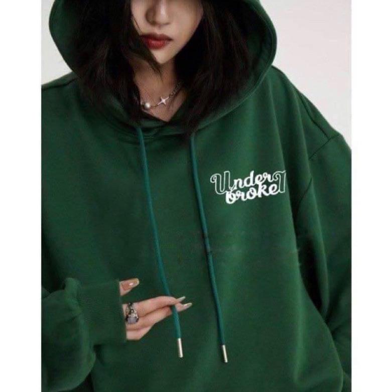 Áo Hoodie Under Broken Unisex Form Rộng, Khoác Nỉ Nam Nữ Phông Cách Ulzzang( Hàng Sẵn)