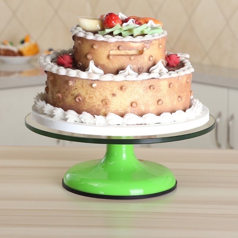 Bàn xoay mặt kính 30cm / bàn xoay kính