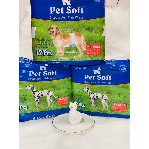 Bỉm dành riêng cho chó đực Pet Soft