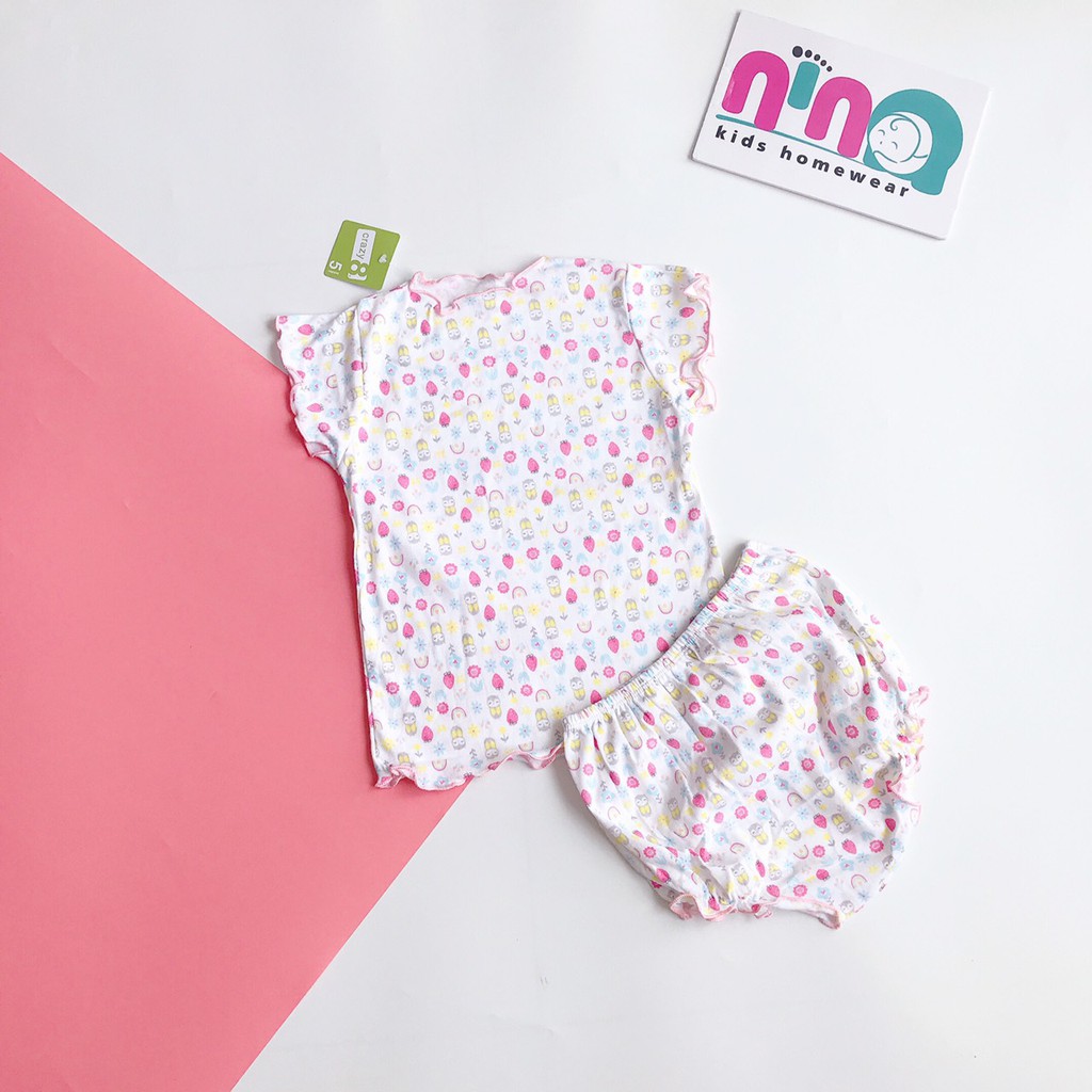 Bộ đồ cho bé gái hàng xuất dư (ngẫu nhiên) NiNaKids 2020CRA8G bộ đồ bé gái dễ thương