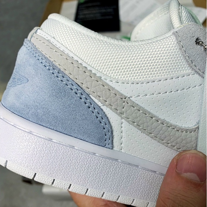 [kèm Video Thật] Giày Jordan Paris JD1 Cổ Thấp Gót Xanh, Giày Jordan 1 Low Thấp Cổ Nam Nữ bản đẹp 2021 | BigBuy360 - bigbuy360.vn