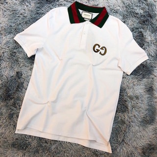Polo gu ci chữ nổi
