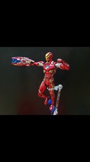 Mô hình iron man Infinity War mk50 SHF có ảnh thật