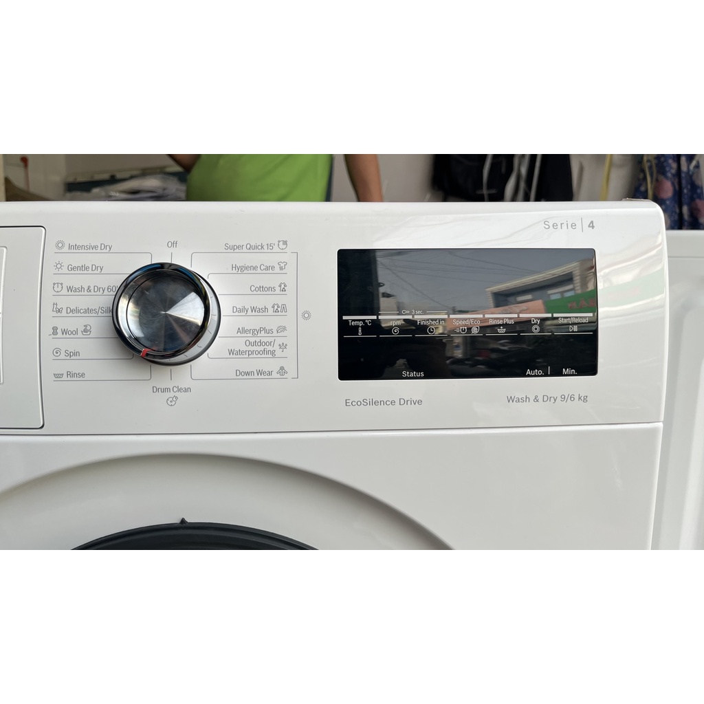 Máy Giặt Sấy Bosch 9Kg / 6 Kg WNA14400SG - Dienmaykhore
