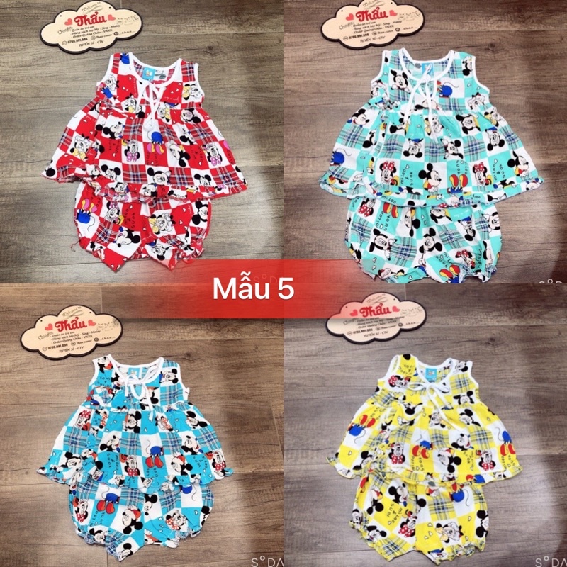 Size 11-Bộ Tole Lanh Bé Gái